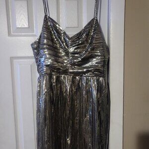 Michael Kors Metallic Gold Dress